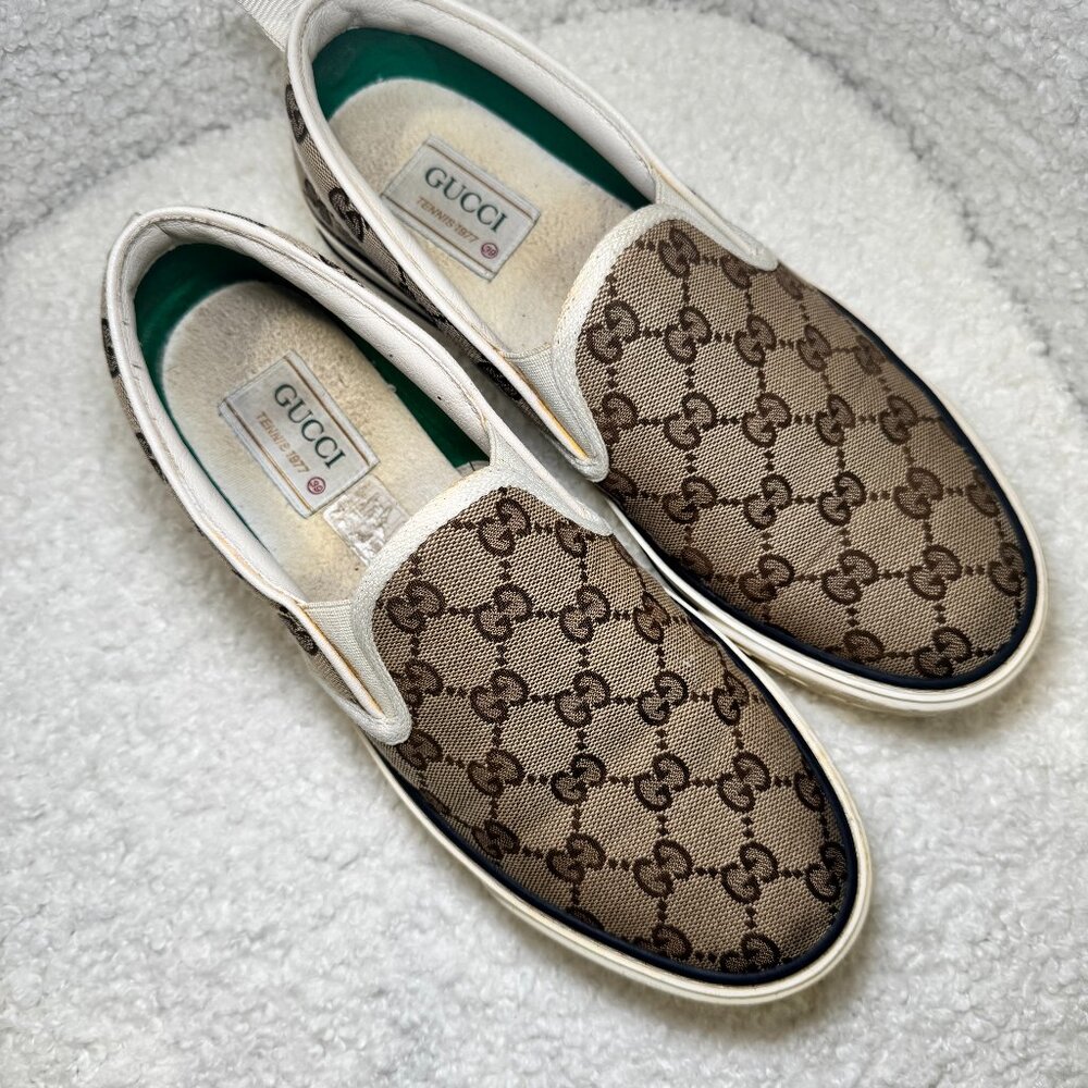 Women's Gucci Tennis 1977 slip-on sneaker size US 9 EU 39